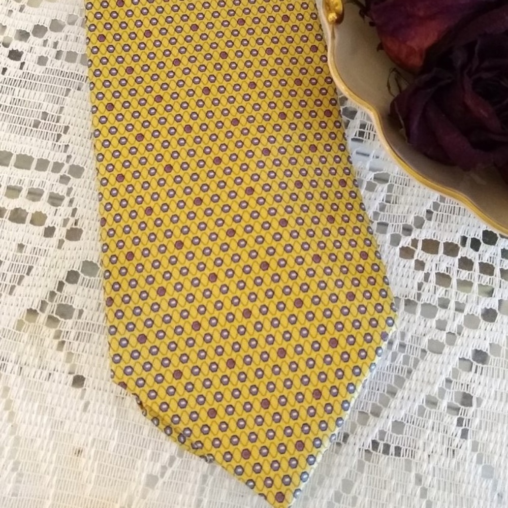 Angelo Bosani 100% Silk Pre Owned Gold